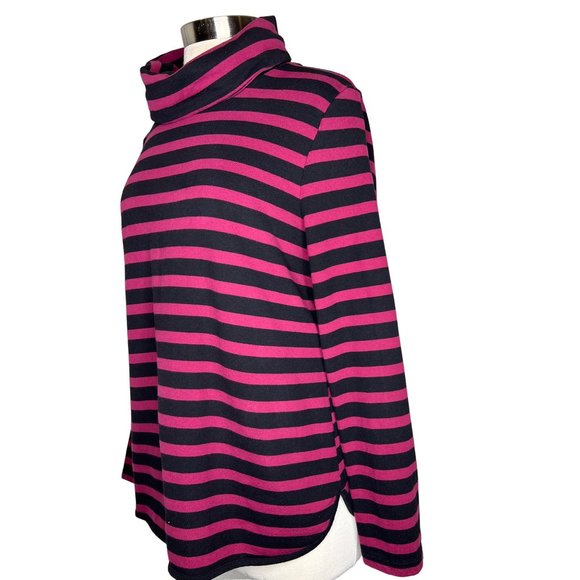Croft & Borrow size large knit turtleneck stretch long sleeve - Picture 2 of 12